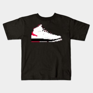 AIR JORDAN II RETRO PIXELATED ART SHOE COLLECTION Kids T-Shirt